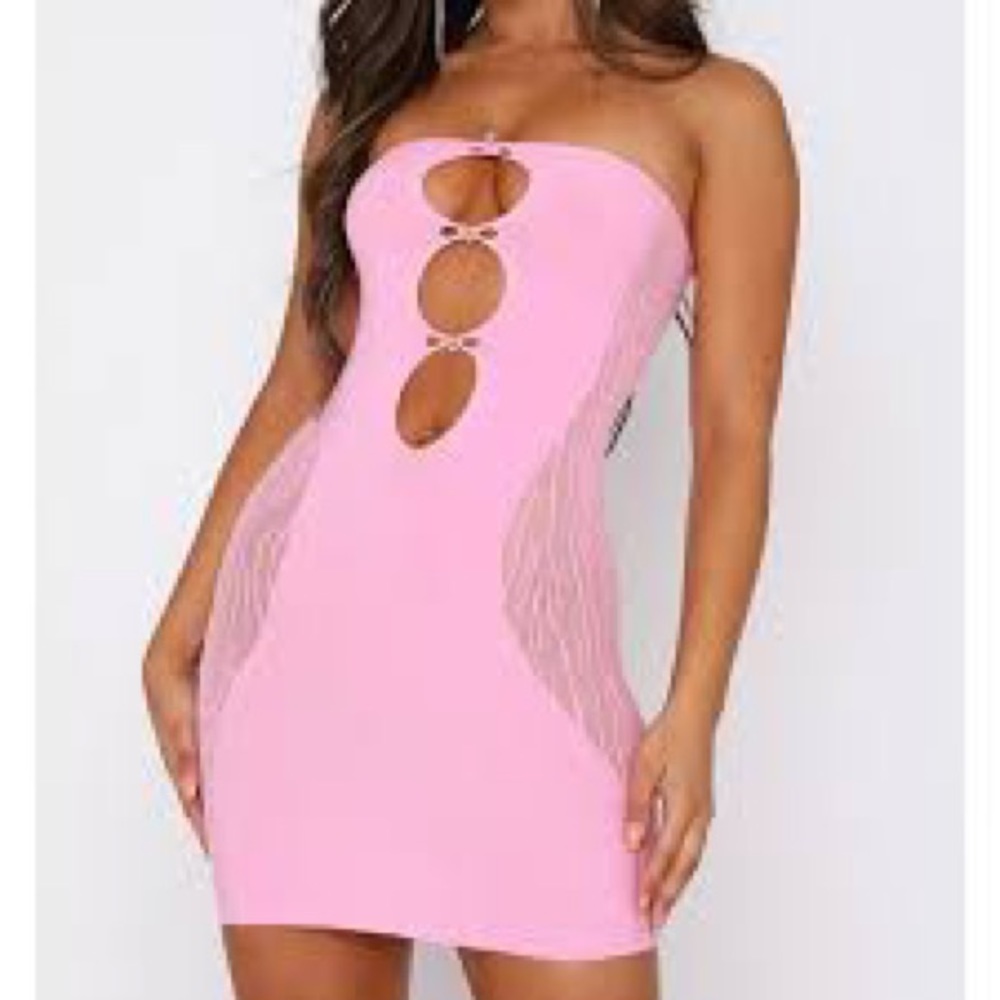 white fox bodycon